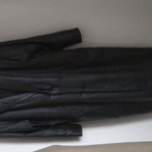 Leather coat